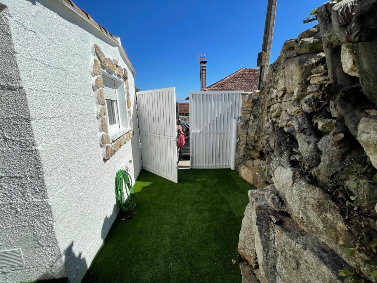 Casita Independiente Y Tres Apartamentos Con Piscina Ladeira Playa Baiona Buitenkant foto
