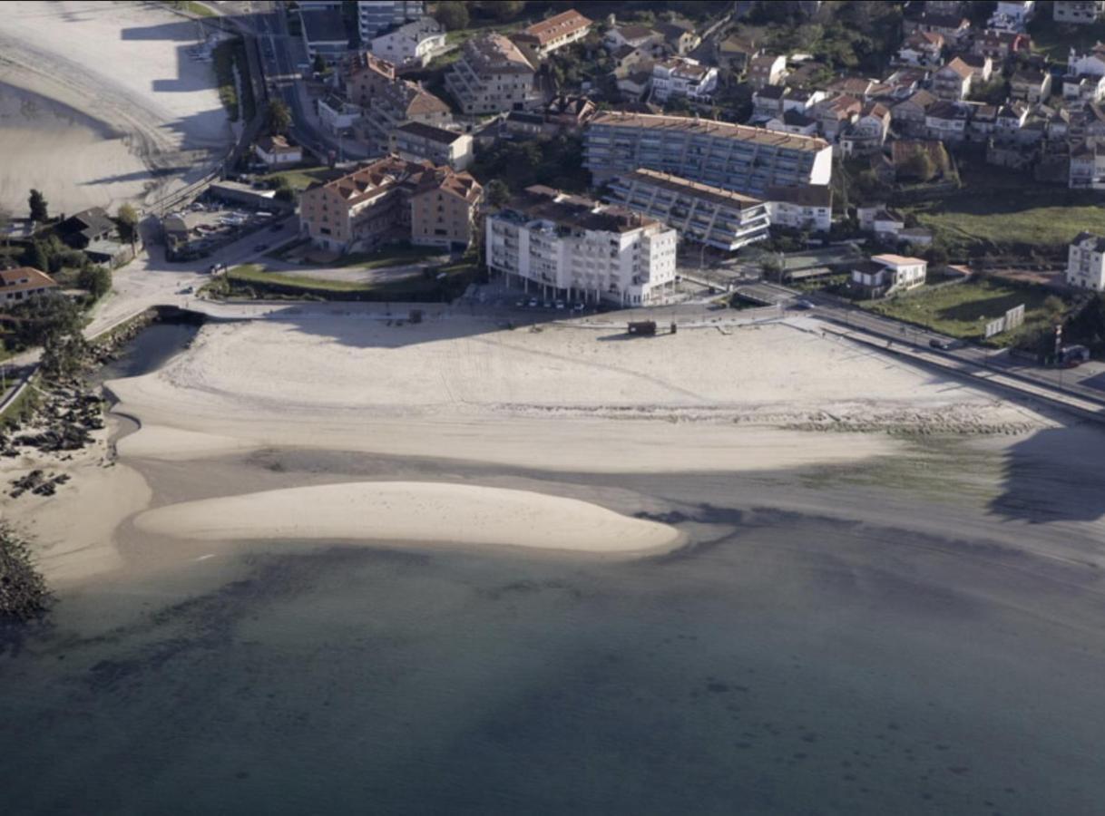 Casita Independiente Y Tres Apartamentos Con Piscina Ladeira Playa Baiona Buitenkant foto