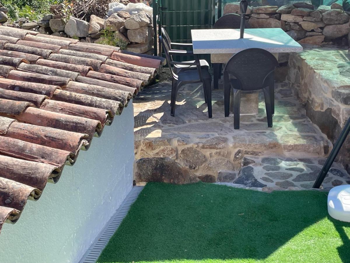 Casita Independiente Y Tres Apartamentos Con Piscina Ladeira Playa Baiona Buitenkant foto