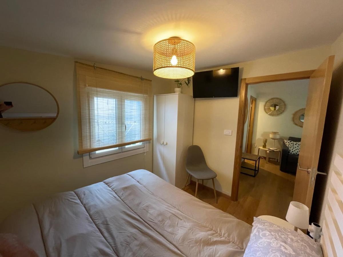 Casita Independiente Y Tres Apartamentos Con Piscina Ladeira Playa Baiona Buitenkant foto