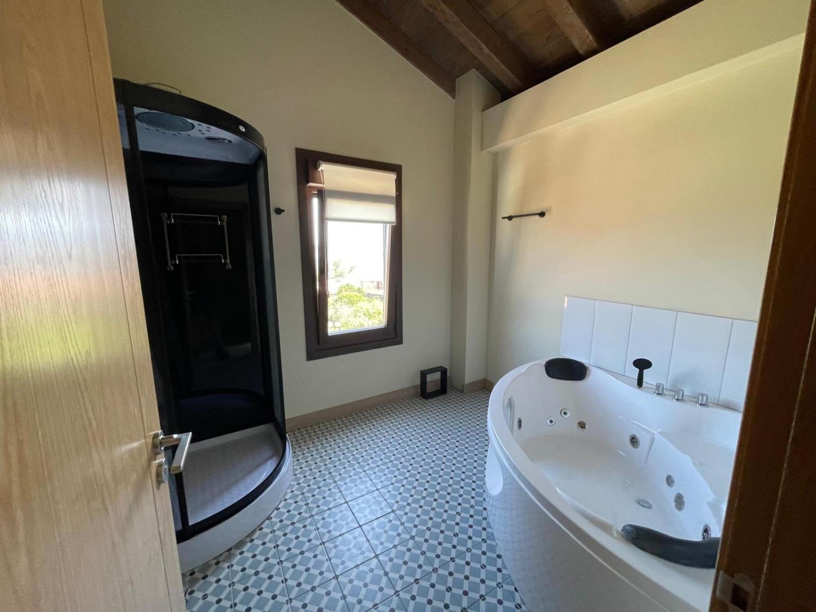 Casita Independiente Y Tres Apartamentos Con Piscina Ladeira Playa Baiona Buitenkant foto