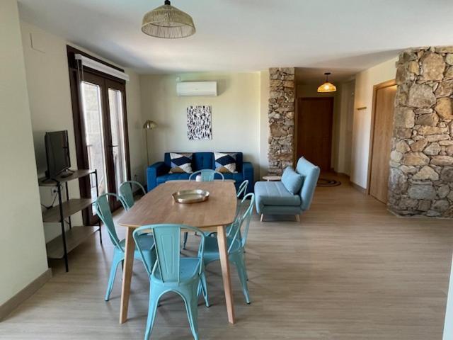 Casita Independiente Y Tres Apartamentos Con Piscina Ladeira Playa Baiona Buitenkant foto