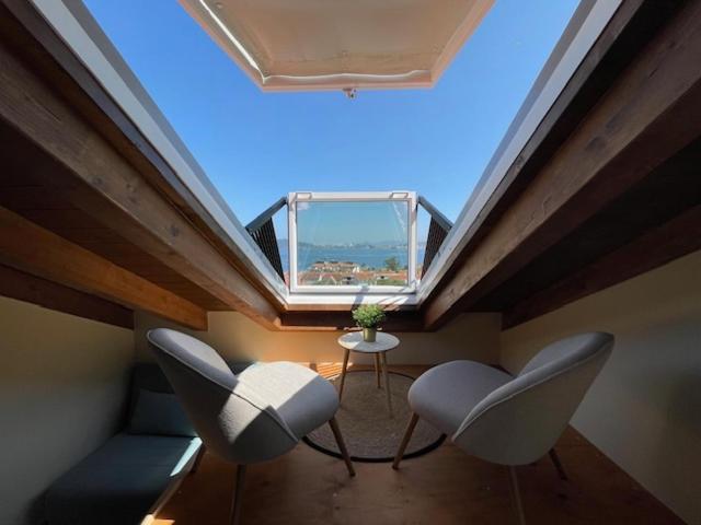 Casita Independiente Y Tres Apartamentos Con Piscina Ladeira Playa Baiona Buitenkant foto