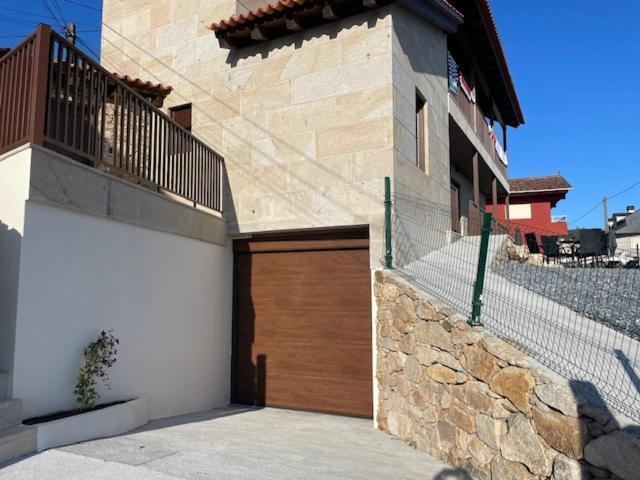 Casita Independiente Y Tres Apartamentos Con Piscina Ladeira Playa Baiona Buitenkant foto