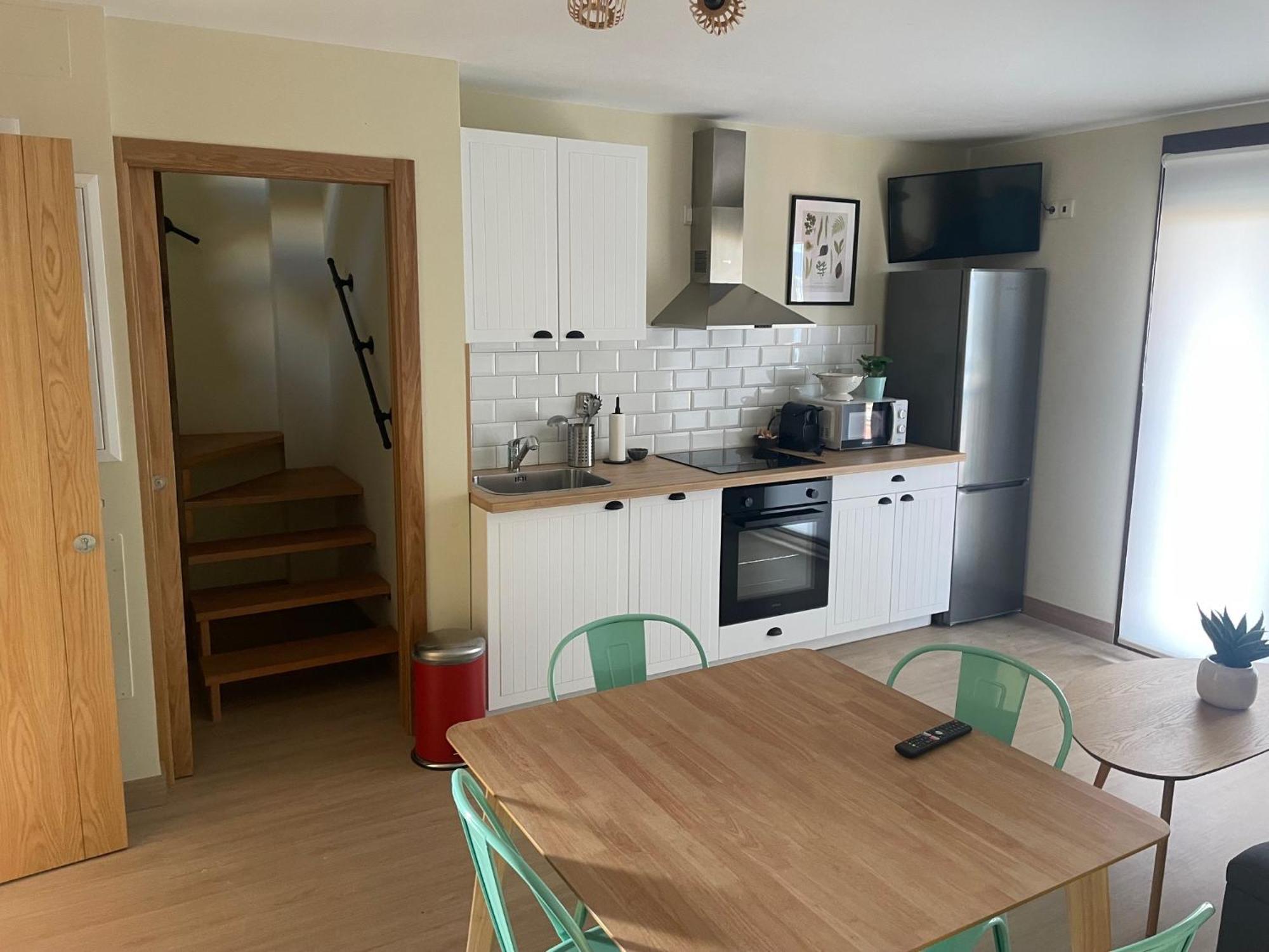 Casita Independiente Y Tres Apartamentos Con Piscina Ladeira Playa Baiona Buitenkant foto